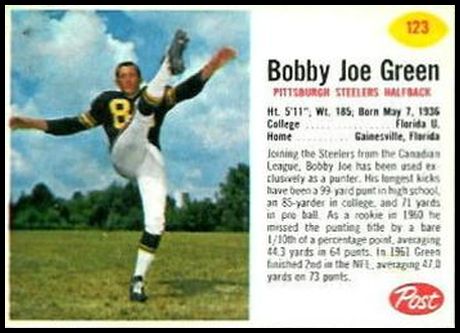 123 Bobby Joe Green